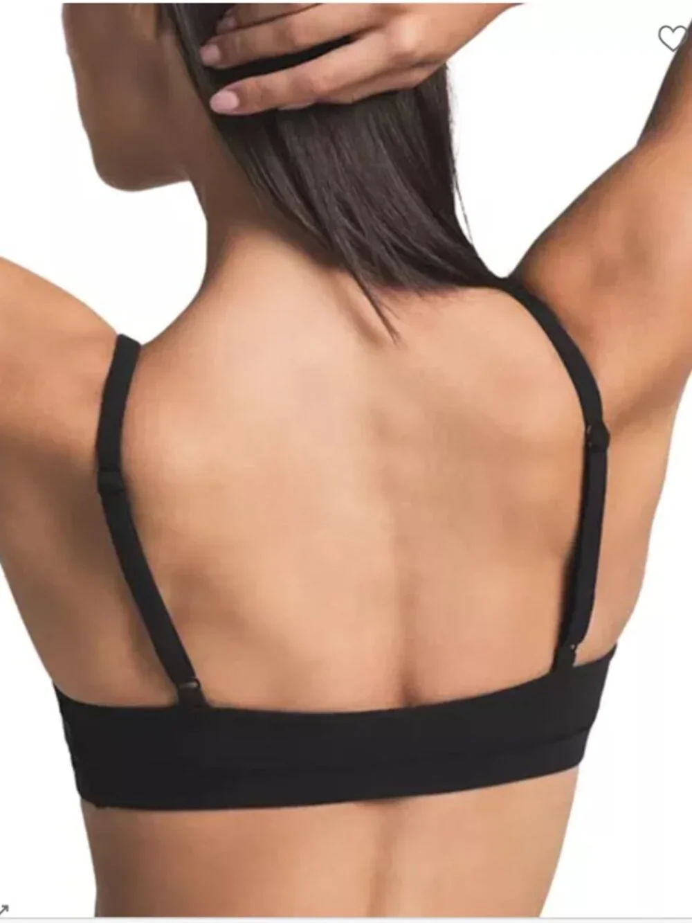 SKIMS FITS EVERYBODY TRIANGLE BRA Onyx Black Size M - Picture 2 of 9